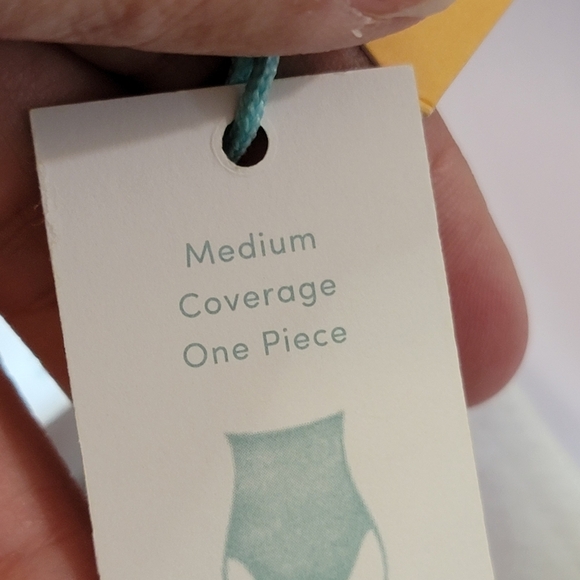 Kona Sol medium coverage one piece swimsuit Floral Size M - Picture 11 of 12